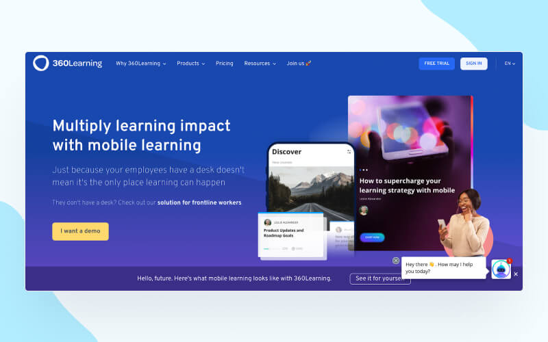 Imagen de Landing Page para presentación de producto o servicio